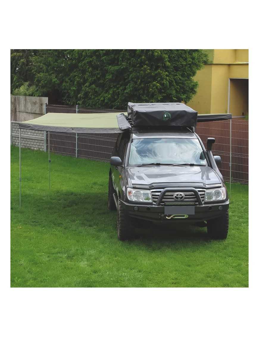 Wild Camp HEX 270° Awning 2m – Passenger Side