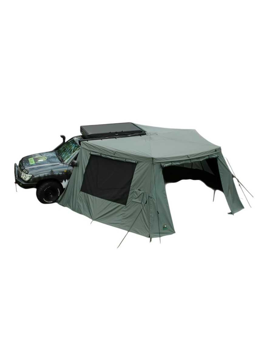 Batwing II Premium 270° 2.5m Awning Enclosure – Green – Driver Side Batwing II Premium 270° 2.5m Awning Enclosure – Green – Driver Side