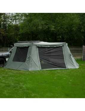Batwing II Premium 270° 2.5m Awning Enclosure – Green – Driver Side