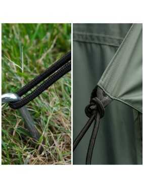 Batwing II Premium 270° 2.5m Awning Enclosure – Green – Driver Side