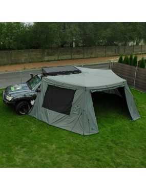 Batwing II Premium 270° 2.5m Awning Enclosure – Green – Driver Side