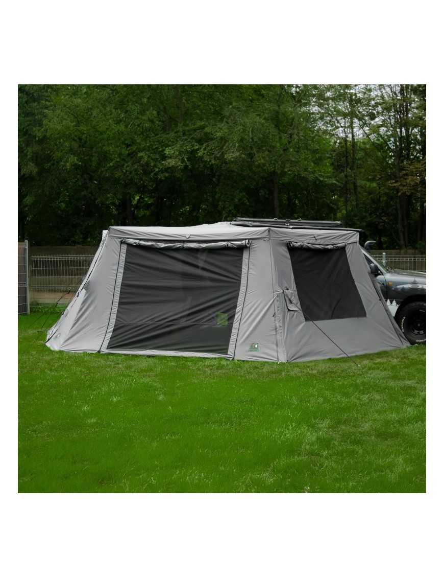 Batwing II Premium 270° 2.5m Awning Enclosure – Grey – Passenger Side