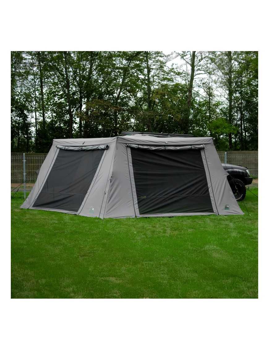 Batwing II Premium 270° 2.5m Awning Enclosure – Grey – Passenger Side
