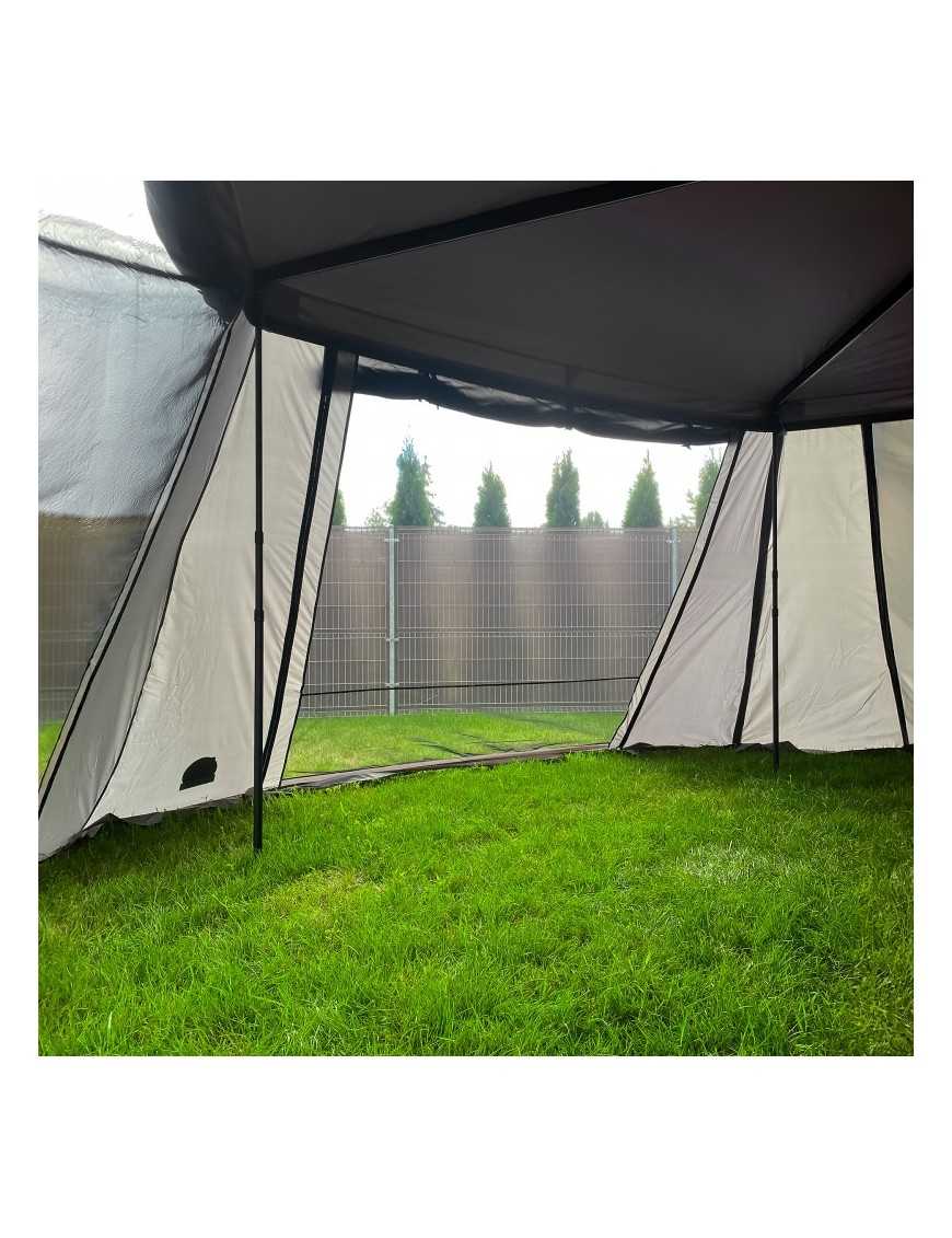 Batwing II Premium 270° 2.5m Awning Enclosure – Grey – Passenger Side