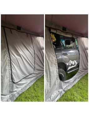 Batwing II Premium 270° 2.5m Awning Enclosure – Grey – Passenger Side