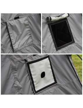 Batwing II Premium 270° 2.5m Awning Enclosure – Grey – Passenger Side