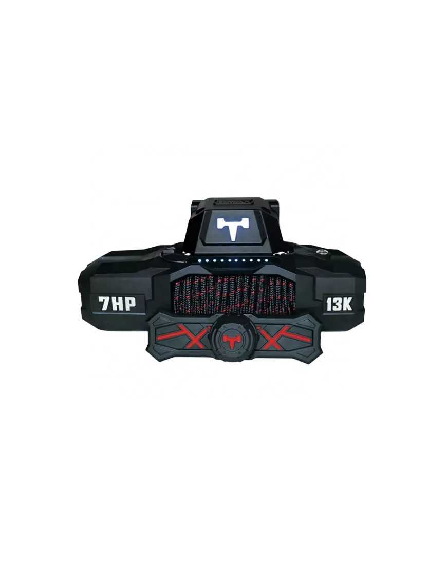 T-max Force View Titan 12V 13000lbs Winch with Synthetic Rope in Sheath