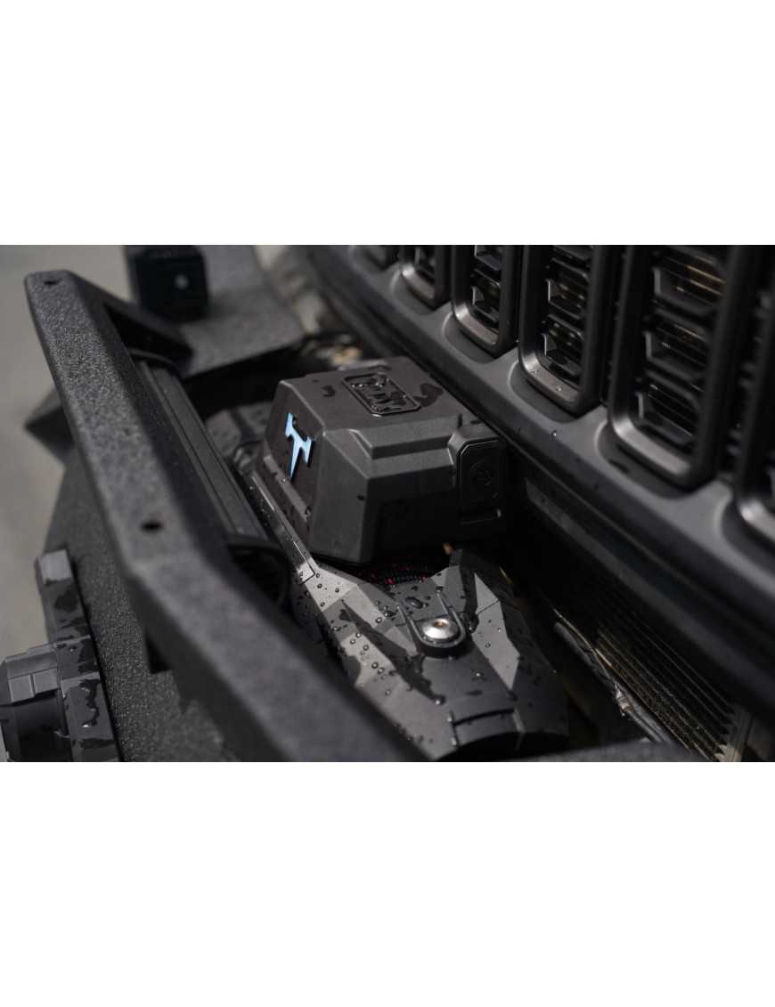 T-max Force View Titan 12V 13000lbs Winch with Synthetic Rope in Sheath
