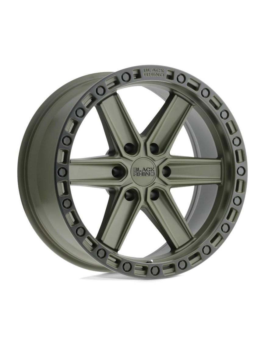 Felga aluminiowa HENDERSON Olive Drab Green W/ Black Ring BLACK RHINO