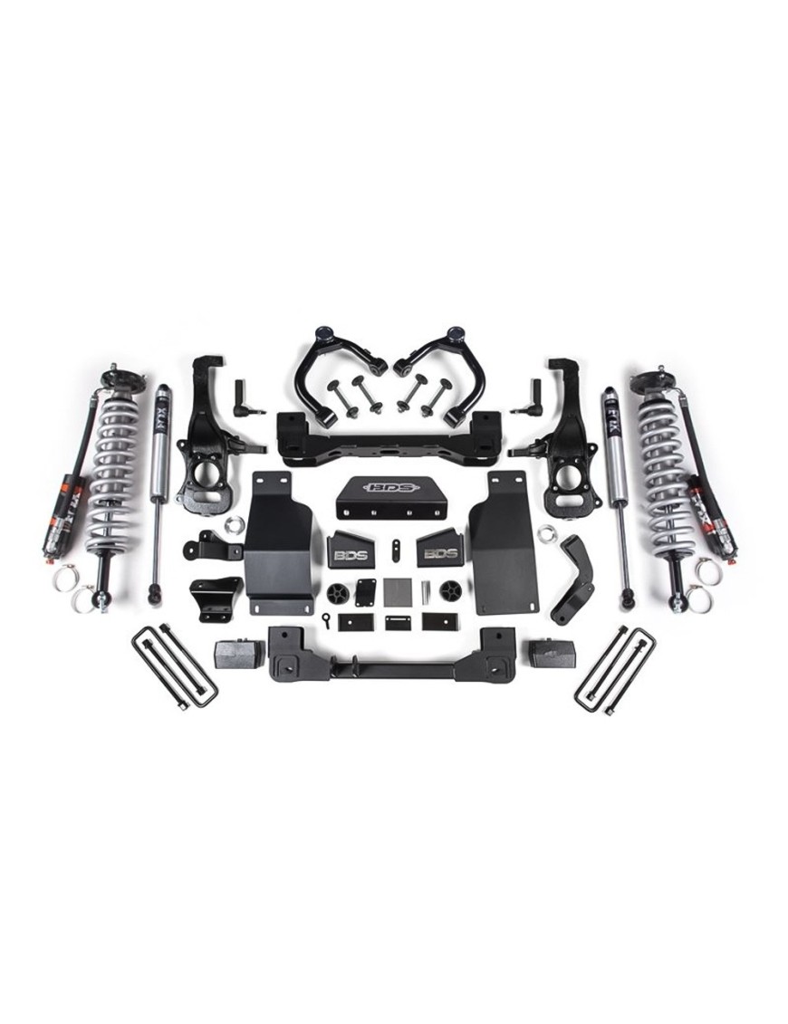 Zestaw zawieszenia BDS z amortyzatorami FOX 2.5 Performance Elite + 2.0 Performance Lift 6" 4WD Diesel