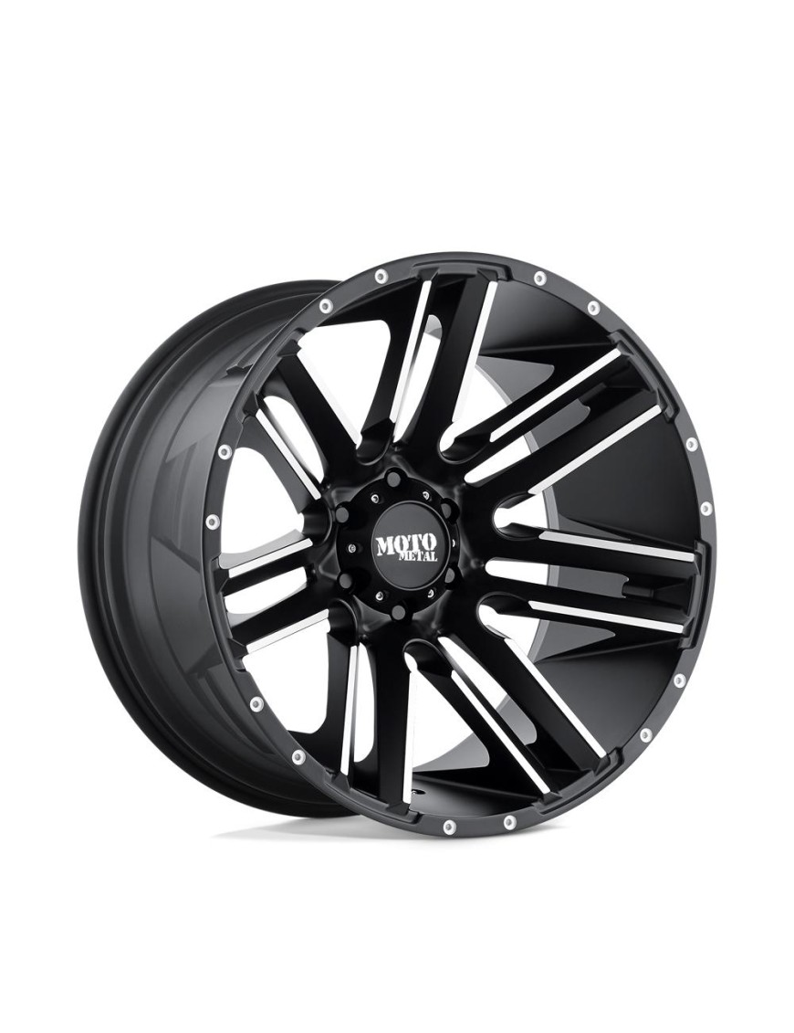 Felga aluminiowa MO978 RAZOR Satin Black  Machined MOTO METAL