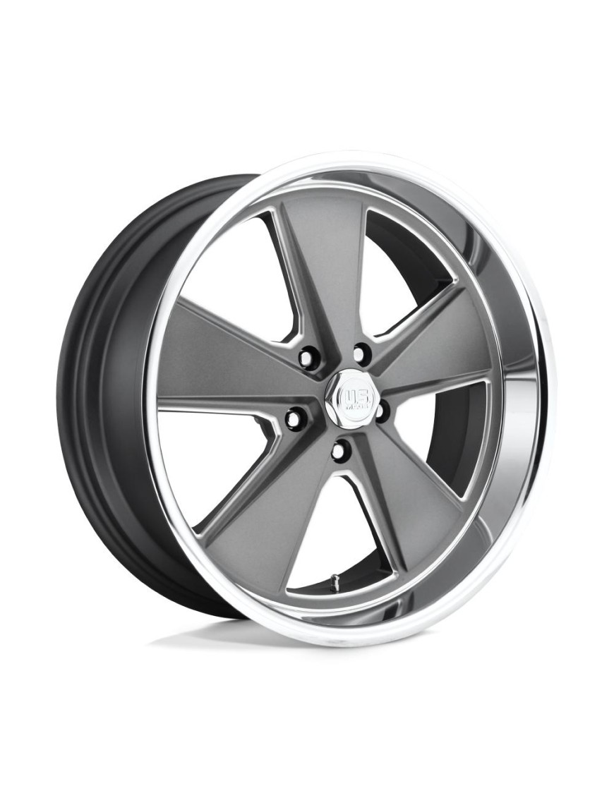 Felga aluminiowa U120 ROADSTER Matte Gun Metal Machined US MAGS