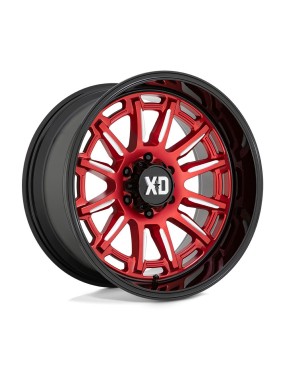 Felga aluminiowa Candy Red Milled W/ Black Lip XD SERIES