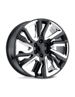 Felga aluminiowa PR202 Gloss Black W/ Chr Acc PERFORMANCE REPLICAS