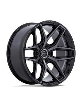 Felga aluminiowa FLUX Gloss Black Brush Fc Gray Ddt FUEL