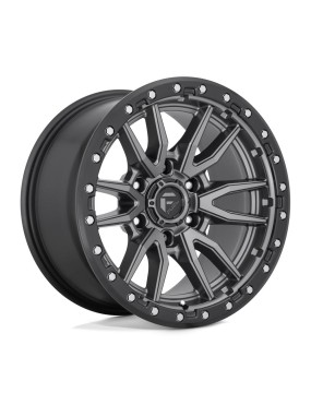 Felga aluminiowa D680 REBEL Matte Gun Metal Black Bead Ring FUEL