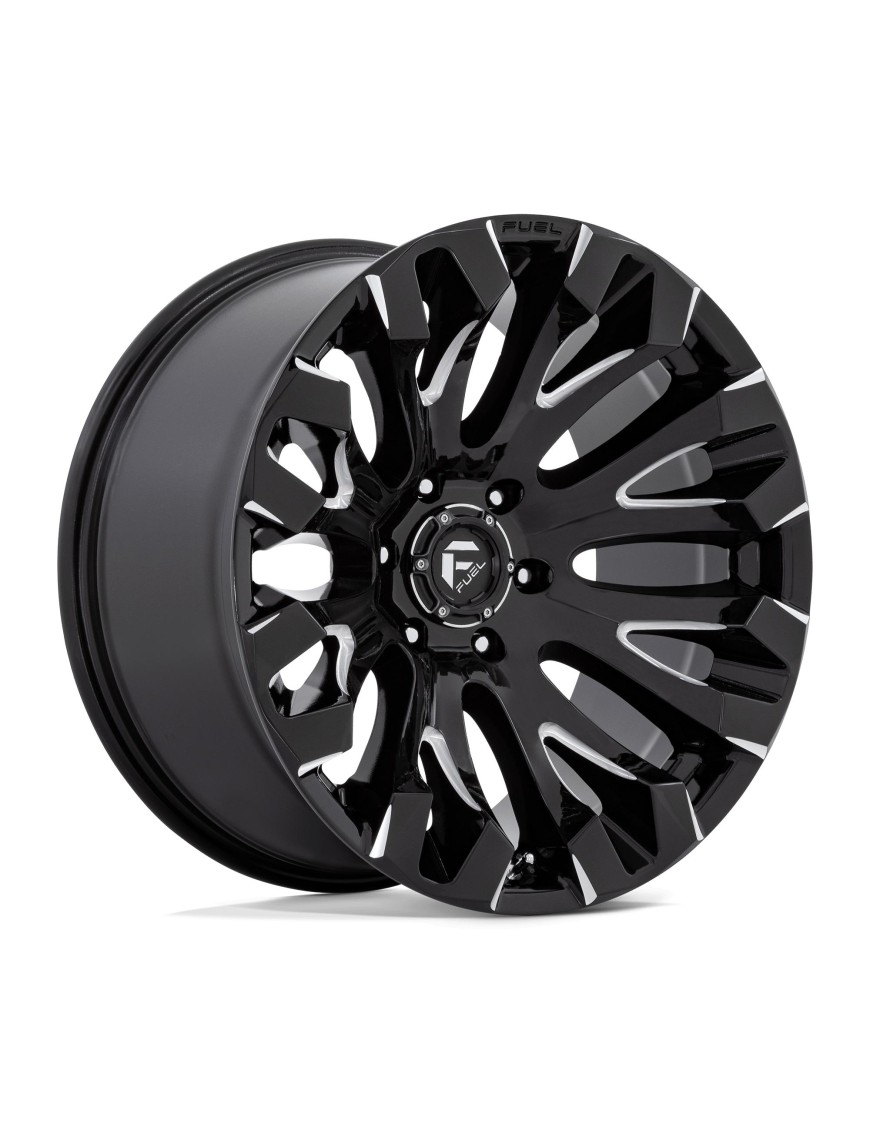 Felga aluminiowa D828 QUAKE Gloss Black Milled FUEL