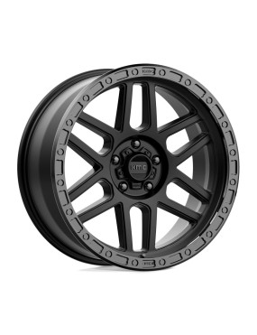 Felga aluminiowa KM544 MESA Satin Black W/ Gloss Black Lip KMC