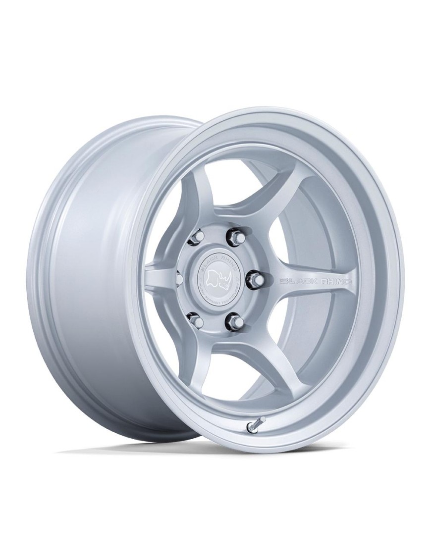 Felga aluminiowa SHOGUN Hyper Silver BLACK RHINO