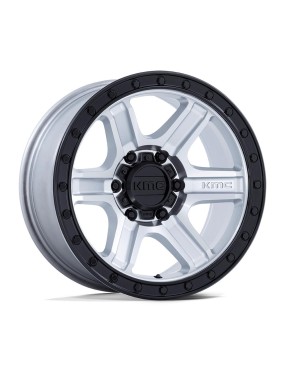 Felga aluminiowa KM551 OUTRUN Machined W/ Gloss Black Lip KMC