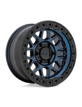 Felga aluminiowa KM549 GRS Midnight Blue W/ Gloss Black Lip KMC