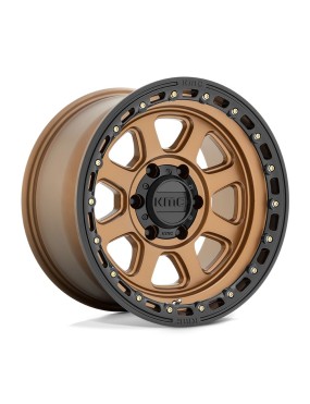 Felga aluminiowa KM548 CHASE Matte Bronze W/ Black Lip KMC