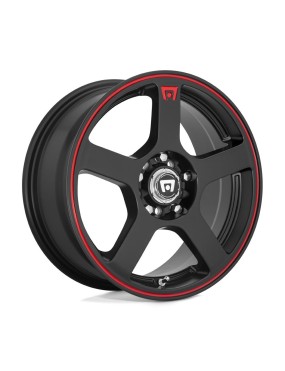 Felga aluminiowa MR116 FS5 Matte Black W/ Red Stripe MOTEGI RACING