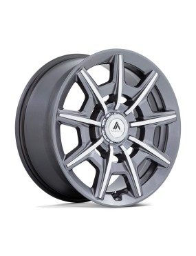 Felga aluminiowa AB041 ESQUIRE Gloss Anthracite Bright Mach ASANTI