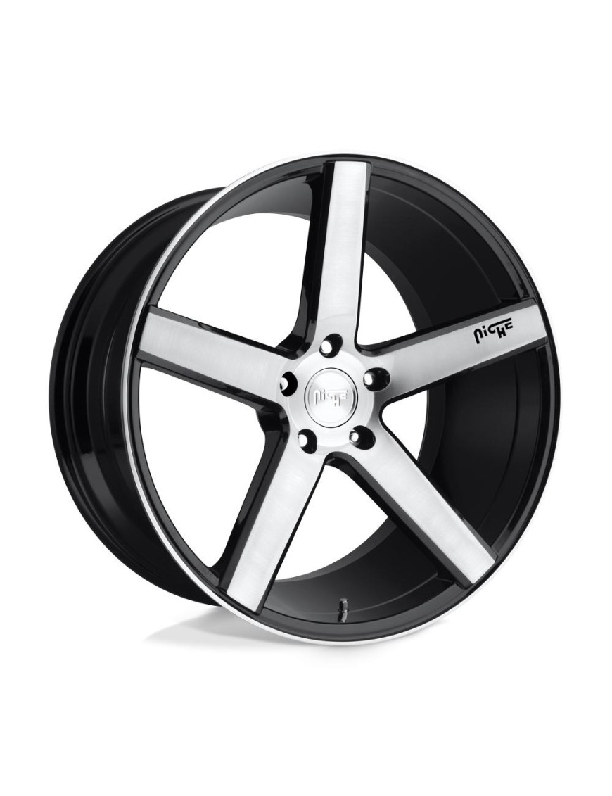 Felga aluminiowa M124 MILAN Gloss Black Brushed NICHE ROAD WHEELS