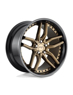 Felga aluminiowa M195 METHOS Matte Bronze Black Bead Ring NICHE ROAD WHEELS