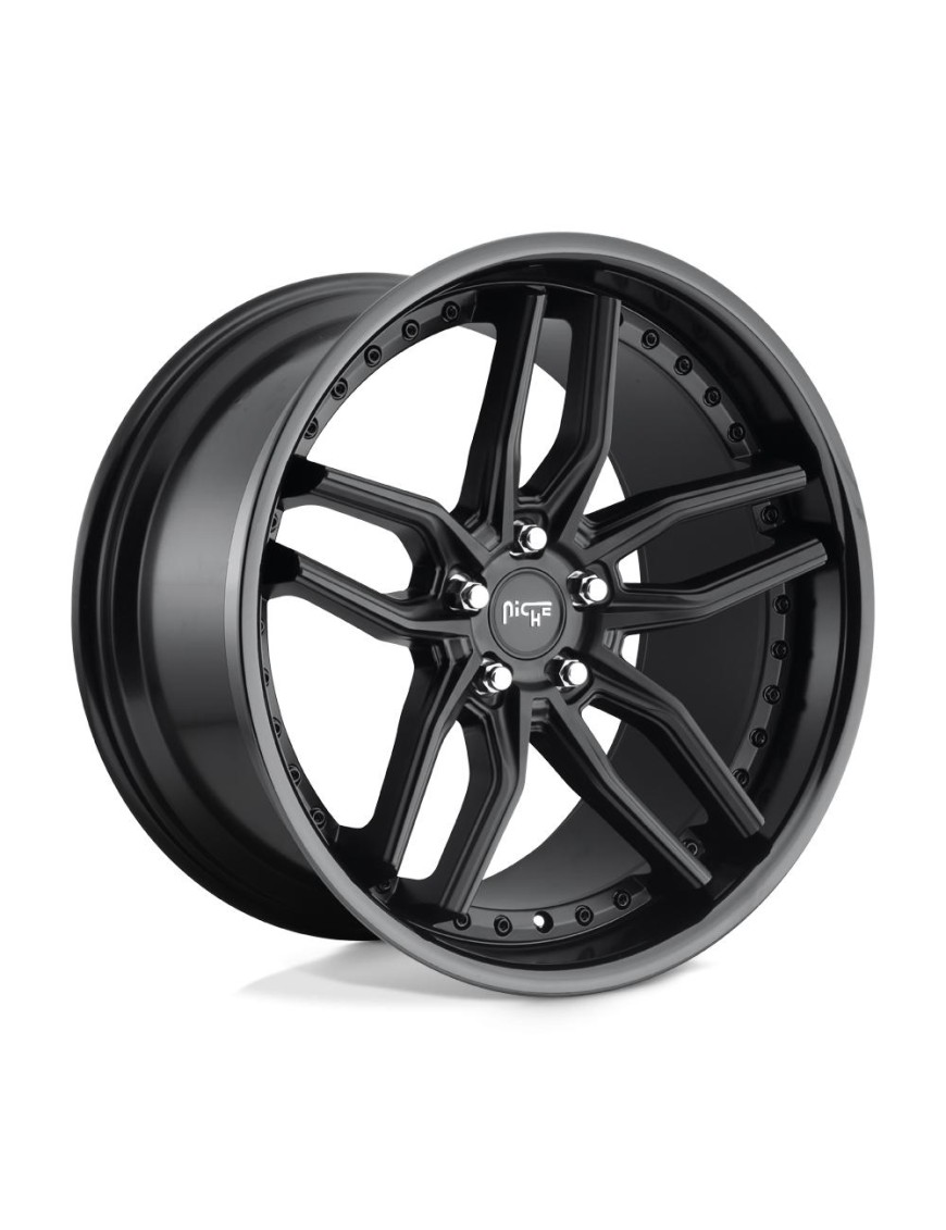 Felga aluminiowa M194 METHOS Gloss Black Matte Black NICHE ROAD WHEELS