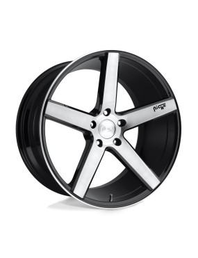 Felga aluminiowa M124 MILAN Gloss Black Brushed NICHE ROAD WHEELS