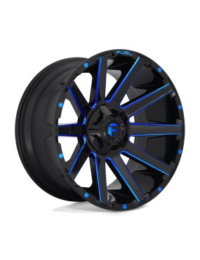Felga aluminiowa D644 CONTRA Gloss Black Blue Tinted Clear FUEL