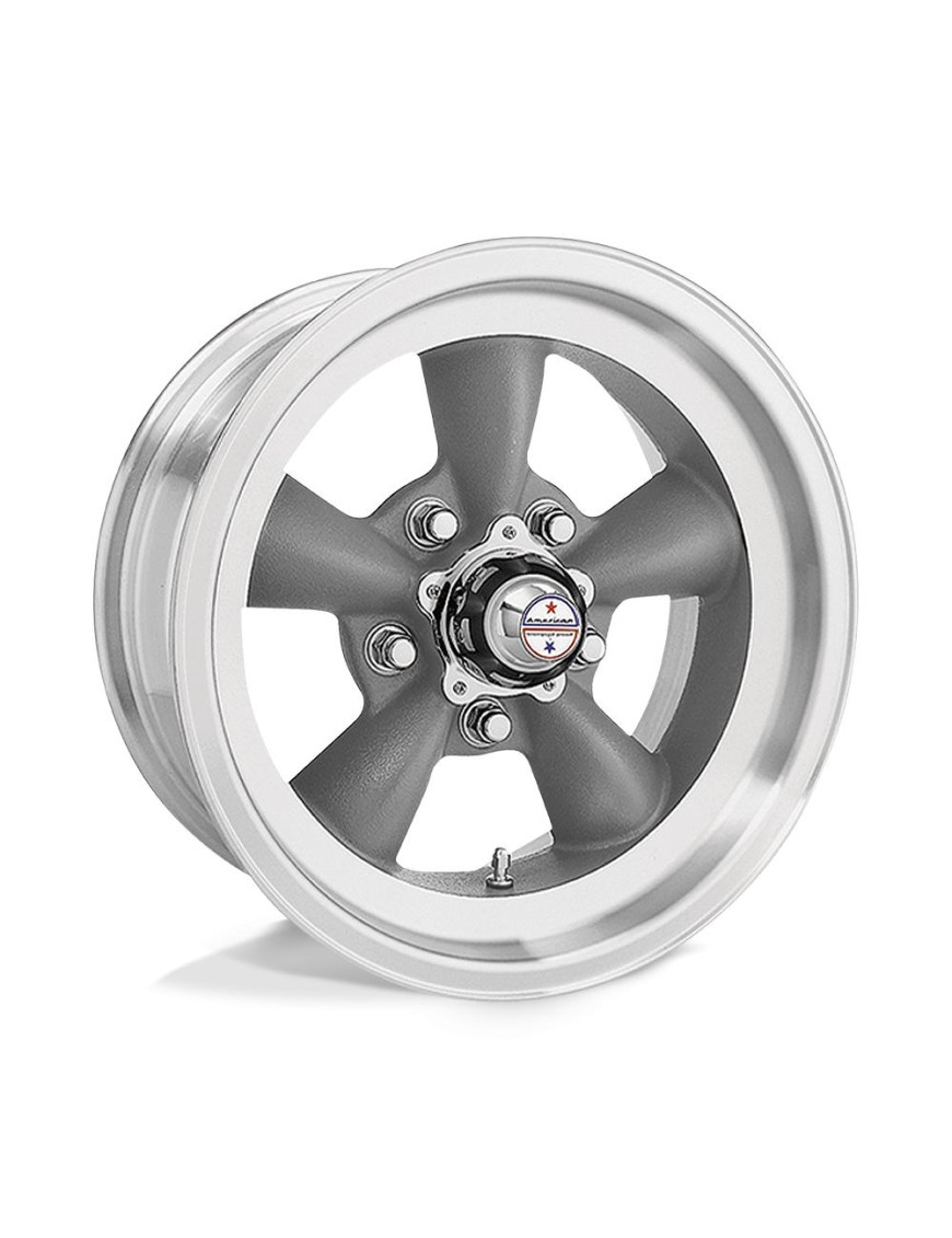 Felga aluminiowa VN105 TORQ THRUST D Torq Thrust Gray W/ Mach Lip AMERICAN RACING