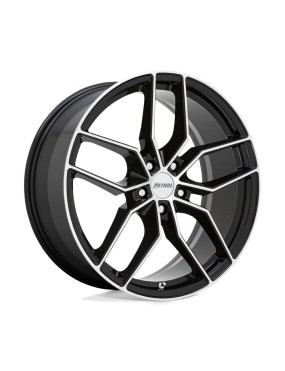 Felga aluminiowa P5C Gloss Black W/ Machined Face PETROL