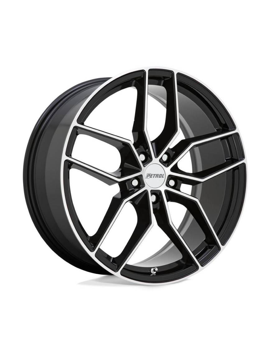 Felga aluminiowa P5C Gloss Black W/ Machined Face PETROL