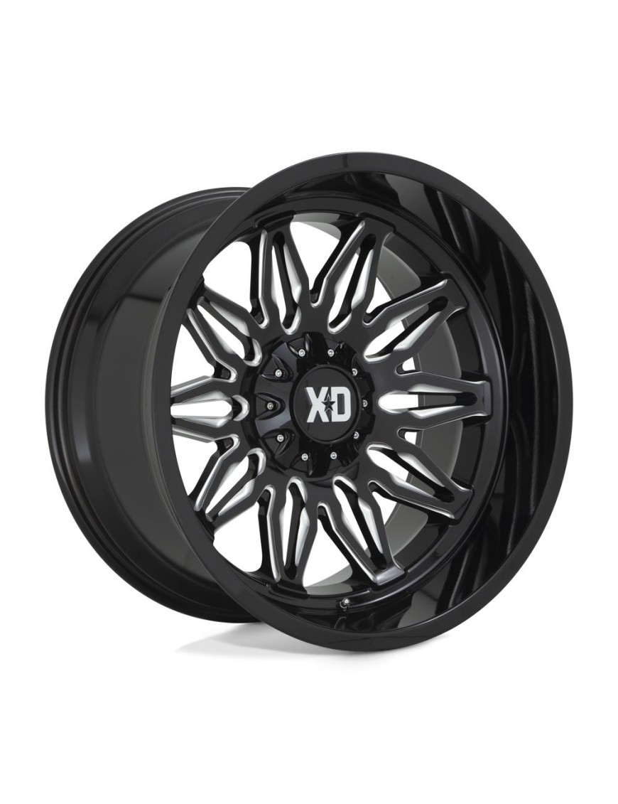 Felga aluminiowa XD859 GUNNER Gloss Black Milled XD SERIES