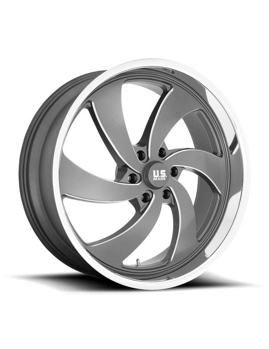 Felga aluminiowa U133 DESPERADO Anthracite Milled Diamond Cut Lip US MAGS