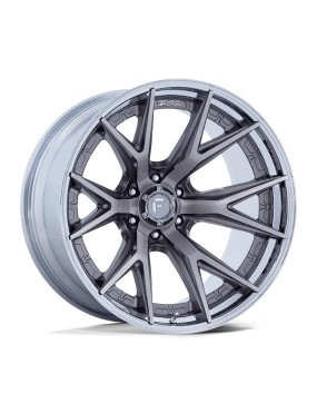 Felga aluminiowa FC402 CATALYST Platinum W/ Chrome Lip FUEL