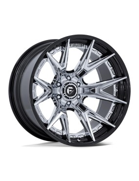 Felga aluminiowa FC402 CATALYST Chrome W/ Gloss Black Lip FUEL