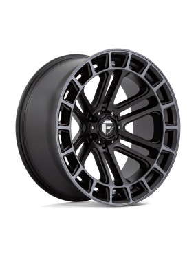 Felga aluminiowa D720 HEATER Matte Black Double Dark Tint Machined FUEL