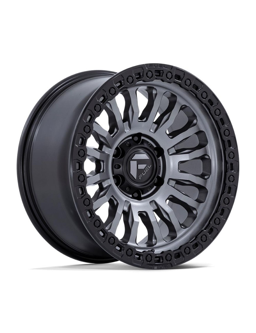 Felga aluminiowa FC857 RINCON Matte Gunmetal W/ M-black Lip FUEL