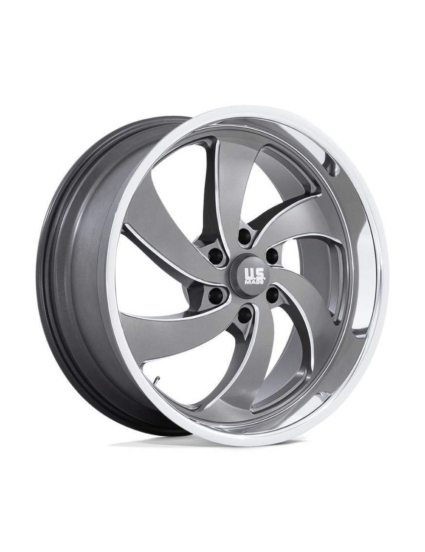 Felga aluminiowa U133 DESPERADO Anthracite Milled Diamond Cut Lip US MAGS