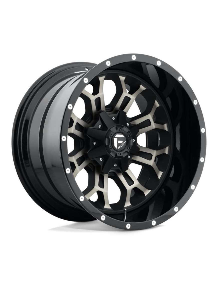 Felga aluminiowa D561 CRUSH Gloss Machined Double Dark Tint FUEL