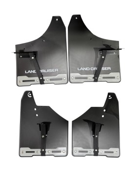Complete Set of Mud Flaps for Toyota Land Cruiser 250 Prado