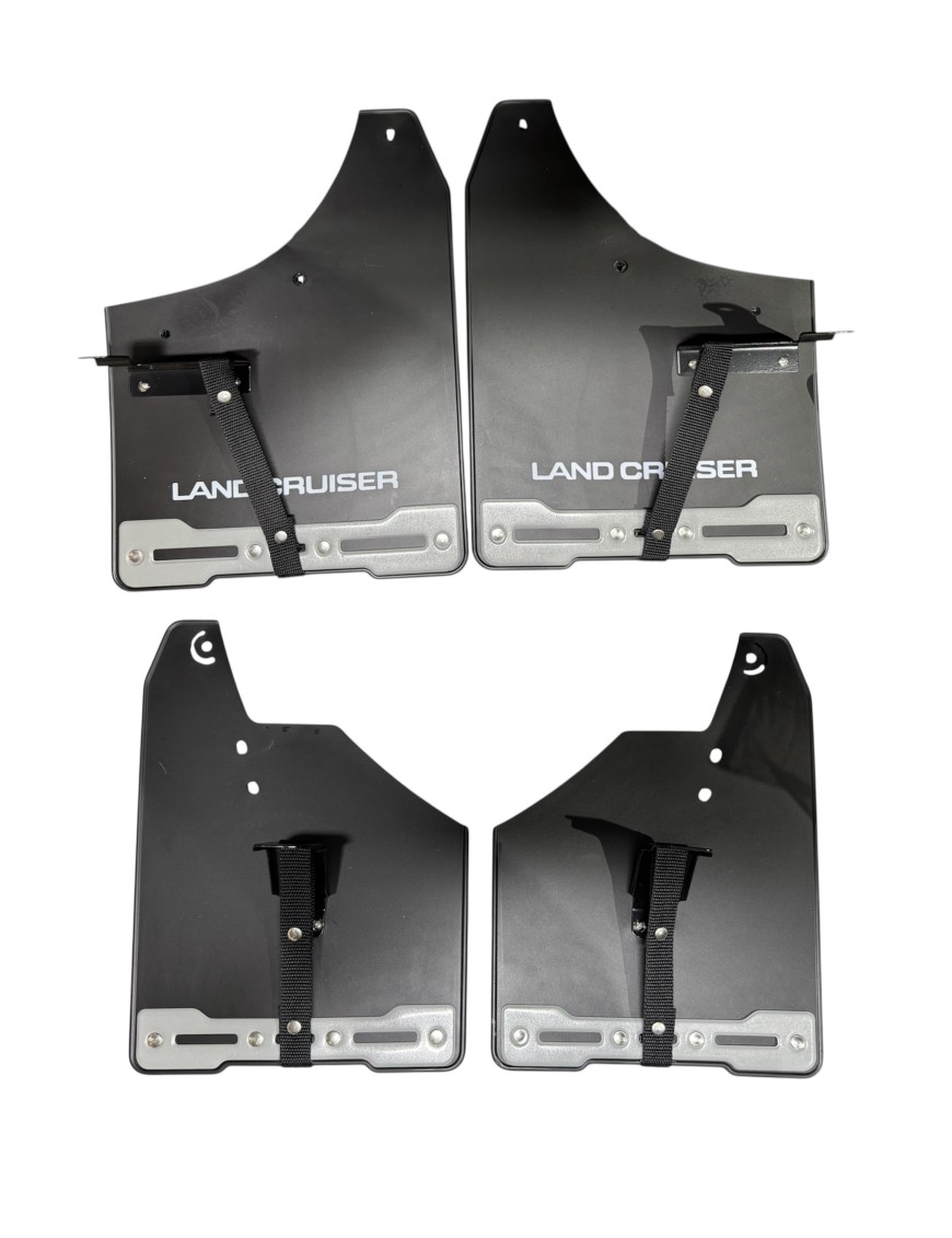 Complete Set of Mud Flaps for Toyota Land Cruiser 250 Prado