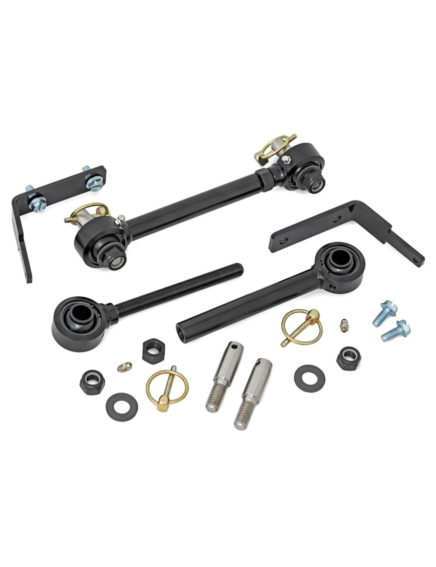 Łączniki stabilizatora rozpinane przód Rough Country Lift 3,5-6"