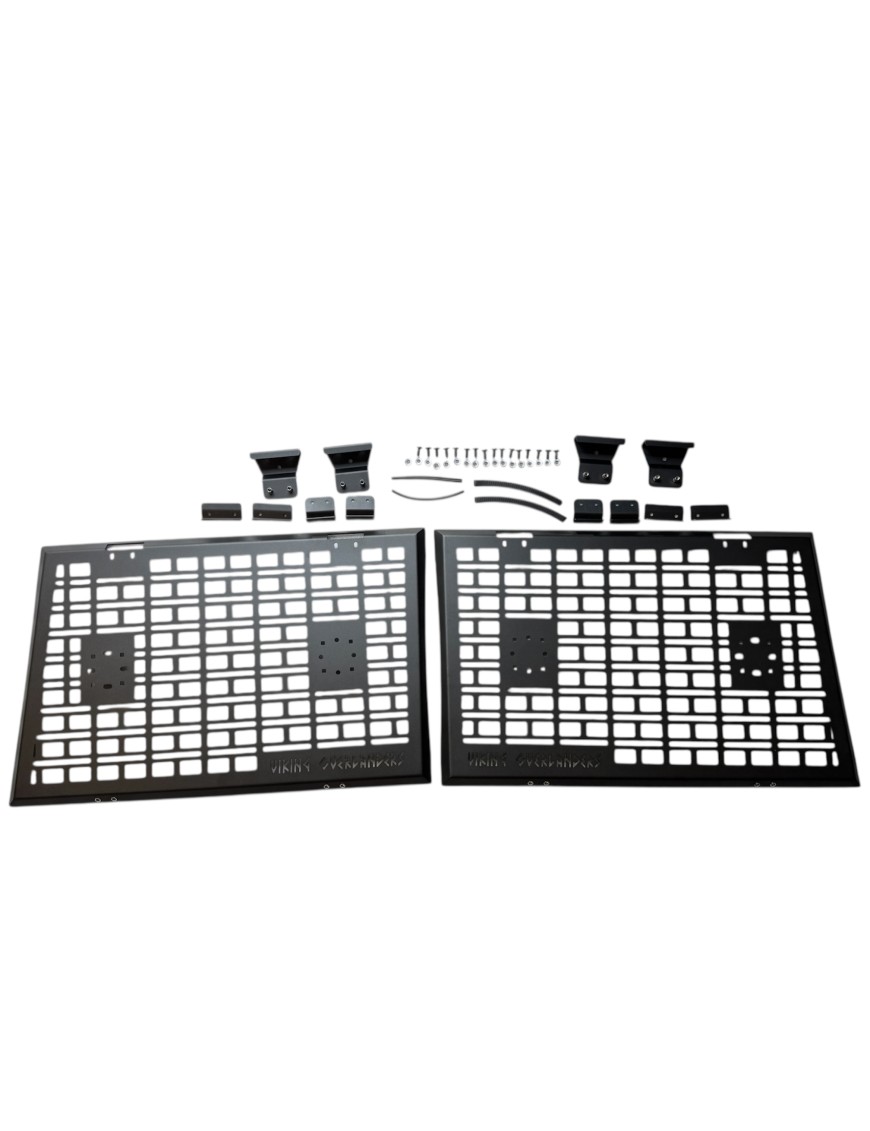 MOLLE Panel Set – Left and Right Side Windows – Viking Overlanders – Jeep Wrangler JLU 4D (2018-2024) 2025- MOLLE Panel Set – Left and Right Side Windows – Viking Overlanders – Jeep Wrangler JLU 4D (2018-2024) 2025-