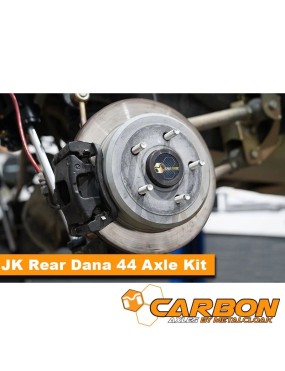 Carbon JK Rear D44 35 Spline Axle Kit