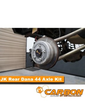 Carbon JK Rear D44 35 Spline Axle Kit